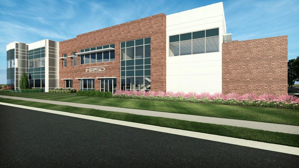 HRSD Water Quality Services Building - Rendering