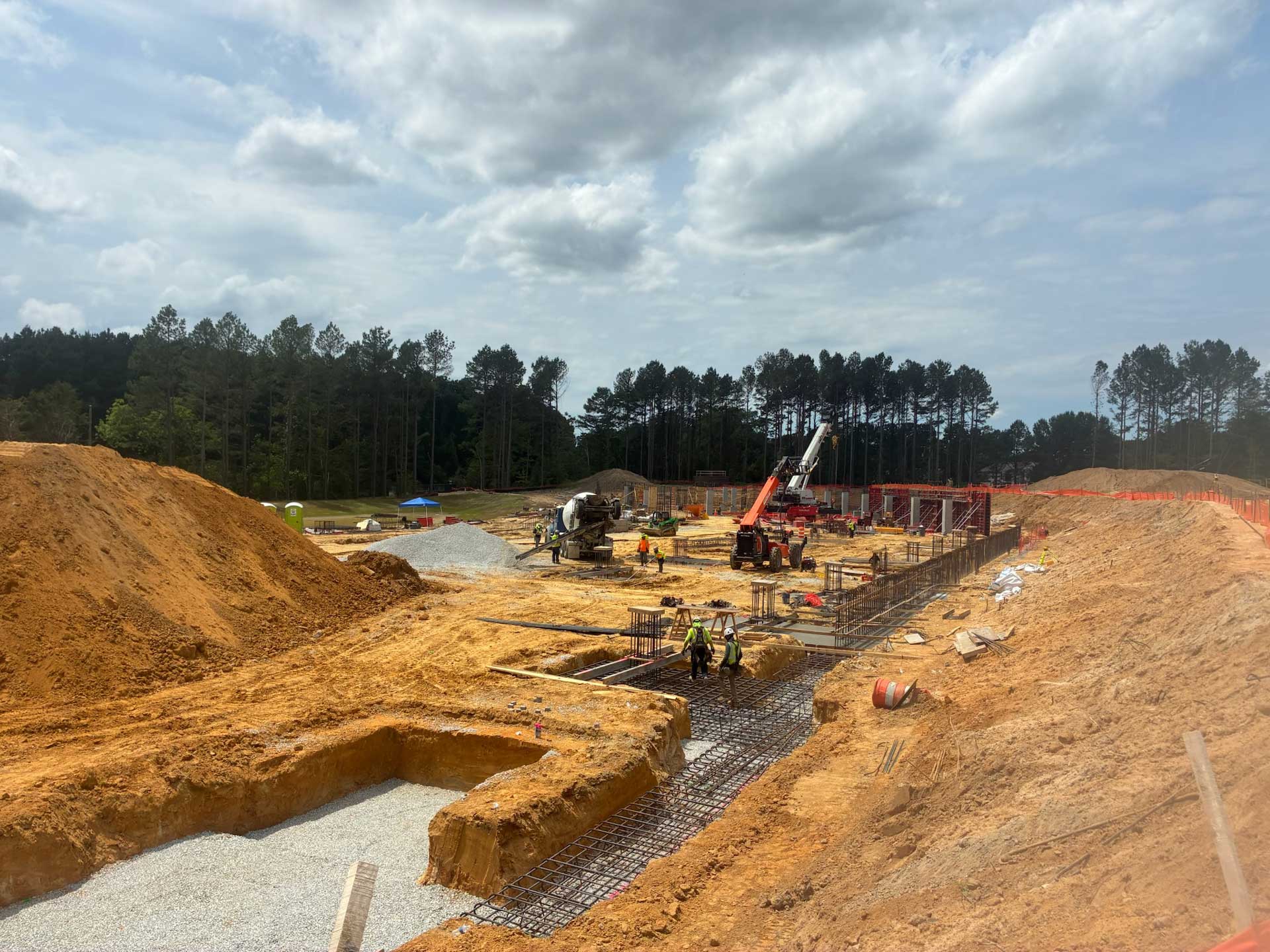 Civil Project landscape construction